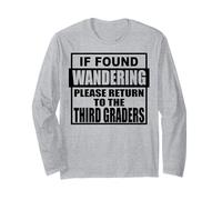 Si Vous Vous Demandez, Veuillez Retourner à la troisième année 3e 3 Manche Longue