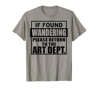 Si Vous Vous Demandez, Veuillez Retourner au département d'art enseigner T-Shirt