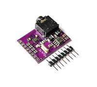 Si4703 Carte de développement de tuner radio FM avec interface I2C, port de sortie, module PCB compact pour projets de récepteurs de loisirs et travaux de laboratoire, récepteur FM, module de tuner