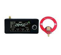 SI4732 IPS Screen Radio - AM FM LSB USB Full Band Récepteur 1,9 pouces HD en couleur, antenne de boucle portable (A:1 * Noir Mini SI4732 Radio + 1 * Boucle Antenne)