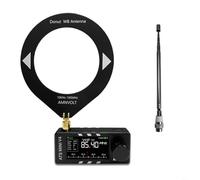 SI4732 V4 Full Band pour récepteur radio DSP, boîtier ABS, écran IPS 19", circuit Hi-Z, modes USB FM AM LSB, contrôle ESP32-S3, batterie 800 mAh (CNC)