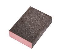 SIA Bloc à poncer standard Lingerie, 98 x 69 x 26 mm, grossier, 1 pièce, rouge/f03e00r8 K3