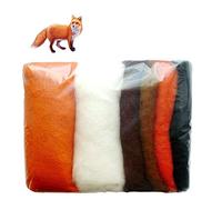 SIA COLLA-S VKMIX51 Mélange de Laine 100% Laine pour Feutrine Couleurs Renard 50 g