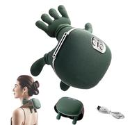 Siaasoo Massage Master for Shoulder, Neck, Lower Abdominal, Airlandolists Appareil de massage pour le cou et les épaules avec chaleur, coussin de massage cervical (1set)