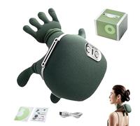 Siaasoo Massage Master for Shoulder, Neck, Lower Abdominal, Airlandolists Neck and Shoulder Massager with Heat, Deep Tissue 3D Kneading, Compact and Lightweight (1 PCS)
