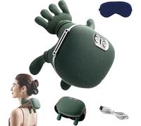 Siaasoo Massage Master for Shoulder, Neck, Lower Abdominal, Shiatsu Back and Neck Massager, Simulated human finger pressing, with Heat (1 Pcs)