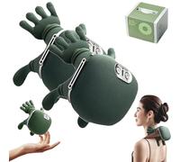 Siaasoo Massage Master for Shoulder, Neck, Oreiller masseur cervical pour le trapèze cervical simulant la main humaine avec fonction chauffante pour femmes et hommes (2 Set)