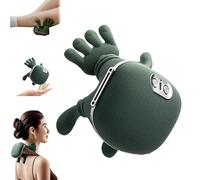 SIAASOO Massage Master, masseur du cou avec ajustement à 3 vitesses, oreiller de massage à pétrification électrique pour épaule, cou, soulagement de la douleur au dos, pour femmes, hommes