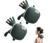 SIAASOO MASSAGE MASTER pour l'épaule, le cou, le bas-abdominal, le massage siaasoo Master pour les épaules simulées oreiller de massage humain pour le soulagement de la douleur (2Set)