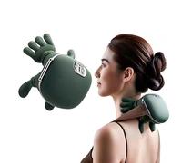 Siaasoo Masseur Cervical 4D avec Chauffage - Siasoo Masseur Nuque Épaules Dos, Appareil Massage Shiatsu Relaxant Profond, Idéal Cou, Épaules, Dos, Taille, Jambes