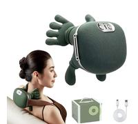 Siaasoo Neck Massager, Airlandolists Neck and Shoulder Massager with Heat, 3 Speed Adjustment, Siaasoos Massage Master for Shoulders, Necks, Lower Abdominal, Relaxes Comfortably (1Set)