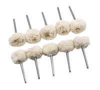 SiaBiced 10 Disques de Polissage En Coton, Angle de 1/8