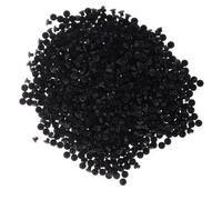 SiaBiced 1000 Pièces Bouchon Trou Charnière Capuchon Trou Meuble Bouchon Plastique Trou Application Polyvalente pour Atelier Bureau Maison, 3000 pièces Noir