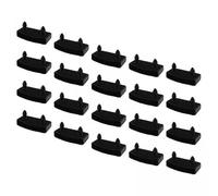 SiaBiced 2x20x supports Latéraux pour Sommier, Embouts de Fixation pour Lit, Support de Sommier Polyvalent, Fixations Universelles pour Sommier à Lattes, 2 pièces