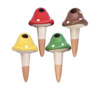 SiaBiced 4 Pièces Self Watering Spikes Dispositif D'Irrigation Automatique Champignon Arroseur Goutte-à-Goutte Ralentisseur pour Plantes en Pot en Céramique Ad, Style A