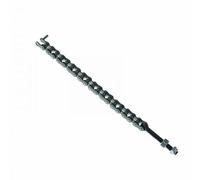 SiaBiced 6 Pièces Chaîne de Commande Hydraulique pour Transpalette Manuel Chaîne de Libération Hydraulique Levier de Poignée Tige Filetée Crochet Sécurisé