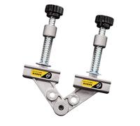 SiaBiced Angle Clamp Fixer Aluminium Professionnel Pince pour Menuisier Accessoire de Fixation Angle Outil de Charpentier Adapté pour Atelier Montage de Meuble, Pince à Angle Multiples