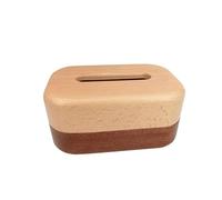 SiaBiced Boîte à Mouchoirs En Bois Massif pour Distributeur de Mouchoirs pour Table à Manger de Voiture D'hôtel