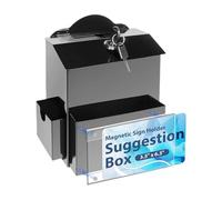 SiaBiced Boîte à Suggestions avec Serrure ixer Au Mur, Idéale pour Les écoles, Les Hôtels et Les Bureaux.