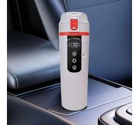 SiaBiced Bouilloire de Voiture 12V 24V, Bouilloire de Voiture, Eau, Tasse Chauffante en Acier Inoxydable 304