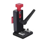 SiaBiced Butée de Rail à Onglets Dispositif de Limite Arrêt de Glissière Outil de Bricolage de Conception Ergonomique Approprié pour Les, Noir