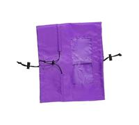 SiaBiced Capuche de Bain pour Chat Chien Couvre-tête de Toilettage Réutilisable Ajustable En Polyester Imperméable Anti-shampoing Convient à Toilettage Cadeau, Violet