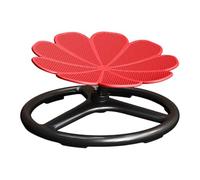 SiaBiced Chaise Pivotante pour Enfants Chaise Pivotante pour Enfants Jouet de Rotation Sensorielle Chaise D'apprentissage avec Base Antidérapante Favorise, Rouge