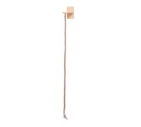 SiaBiced Corde d'escalade pour Jouet Mural pour Accessoires pour Animaux Arbre à Remplaçable Fixation Sécurisée Matériau Bois Favorise Explorati, Forage de 1.6 M