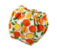 SiaBiced Couche Ajustable pour écureuils et Cochons d'Inde. Modèle Pratique avec élastique. Tissu Absorbant et Lavable. Idéale pour Les Promenades Ou L', Orange, M