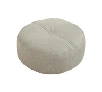 SiaBiced Coussin de Sol, Coussin de Méditation Rond, Coussin D'assise, Coussin pour Tatami et Coussin de Remplacement pour Chaise. Une Décoration Pratique, Gris Clair