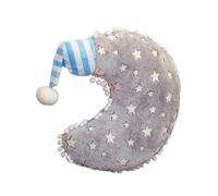 SiaBiced Coussin Peluche Douce Oreiller Décoratif Jouet Lumineux Créatif en Peluche Convient à la Décoration de Maison Chambre d'Enfant Cadeau de, Lune