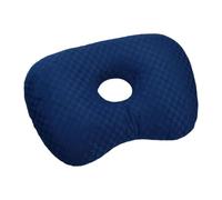 SiaBiced Coussin pour Piercing D'oreille, Idéal pour Les Personnes Dormant sur Le Côté et Portant Des écouteurs, Support de Boucle D'oreille Doux, Marine