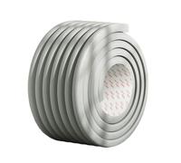 SiaBiced Coussins D'échelle pour Lits Superposés, Coussins d'angle, Protège-marches, Protège-Bordures, Bandes de Protection en PVC Souple et Flexible P, Gris
