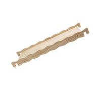 SiaBiced Échelle en Bois pour Hamsters, Pont d'escalade, Rampe Suspendue, Jouet pour Animaux de Compagnie, échelle en Bois Massif à Utiliser dans et Autour, C