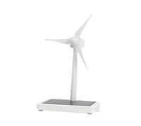 SiaBiced Éolienne Solaire Modèle DIY Mécanisme Pédagogique Moulin à Vent Expérimental Jouet d'Énergie Thermique Accessoire Éducatif pour Enfants Adapté à, S