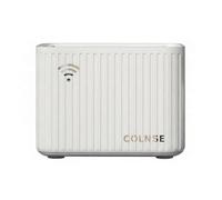 SiaBiced Étagère WiFi Polyvalente Murale Boîte Rangement Dissimulant Câbles et Appareils Électroniques Polypropylène Installation Stable Adaptée pour Chambre Séjour Bureau, White Double Layer