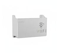 SiaBiced Étagère WiFi Polyvalente Murale Boîte Rangement Dissimulant Câbles et Appareils Électroniques Polypropylène Installation Stable Adaptée pour Chambre Séjour Bureau, Grey