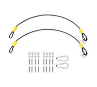 SiaBiced Fermeture à Ordures de Bac à Ordures de Verrouillage Efficace de Territoires Lourds Simples pour Les Animaux Porteurs, 2 Pièces