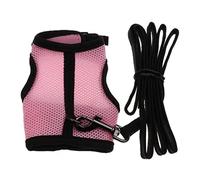 SiaBiced Harnais pour Hamster avec Laisse, Gilet Respirant pour Petits Animaux, Corde de Contention et Sangle de Sécurité, Convient Aux Rongeurs, Séances,