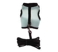 SiaBiced Harnais pour Hamster avec Laisse, Gilet Respirant pour Petits Animaux, Corde de Contention et Sangle de Sécurité, Convient Aux Rongeurs, Séances,