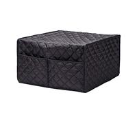 SiaBiced Housse Micro-Ondes Pochette Frontale Housse de Protection Four Micro-Ondes Polyester Imperméable Adaptée Cuisine Lieu Collectif, Noir
