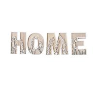 SiaBiced Lettres Statue Œuvre d'Art Sculpture sur Bois Lettres Anglaises Figurine Centre de Table Artisanale Collection Nouveauté Adaptée pour Décoration, Ornement de La Maison