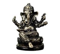 SiaBiced Lord Statue Sculpture Figurine Décorative Résine Portable Œuvre Artistique Artisanat Religieux Ornement Vintage Fait Main Adaptée pour Cadeau, Bronze 4,7 x 4,2 x 6 cm