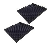 SiaBiced Lot de 2 Inserts En Mousse pour Boîte à Outils, Doublure En Mousse Absorbant Les Chocs, Bloc de Mousse élastique, Facile à Utiliser pour Les Doublures, 20 mm