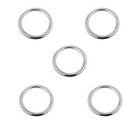SiaBiced Lot de 5 Joints Toriques en Acier Inoxydable Poli, Résistants à La Rouille, Adaptés Aux Applications Marines Extérieures, à La Plongée et Aux, 3 x 20 mm