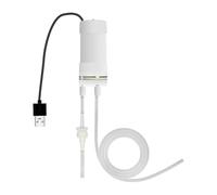 SiaBiced Mini-pompe Auto-amorçante avec Raccord pour Tuyau, Idéale pour Le Nettoyage Des Aquariums et L'arrosage Des Plantes, avec Filtre Central