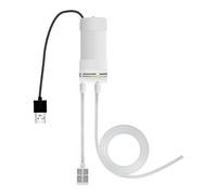 SiaBiced Mini-pompe Auto-amorçante avec Raccord pour Tuyau, Idéale pour Le Nettoyage Des Aquariums et L'arrosage Des Plantes, avec Filtre Métallique