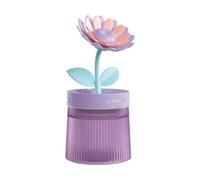 SiaBiced Mini USB, Diffuseur D'aromathérapie, Veilleuse Portable, de Bureau Personnel, Compact, En Silicone PP, Convient pour, Violet