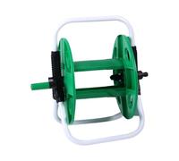 SiaBiced Organisateur de Dévidoir de Tuyau D'arrosage, Support de Jardin Portable, Chariot Mural, Matériau PP, Convient pour Le Lavage de Voiture, Le Netto, Vert