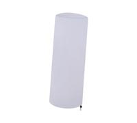 SiaBiced Patio Heater Couverture Imperméable Résistante Poussière Fermeture Éclair Sac Rangement Oxford Adaptée Jardin Extérieur, Argent
